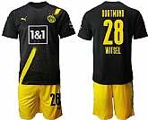 2020-21 Dortmund 28 WITSEL Away Soccer Jersey,baseball caps,new era cap wholesale,wholesale hats